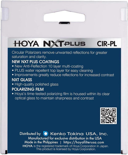 Hoya NXT Plus 72mm Multi-Coated UV & Polarizer Filter