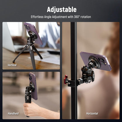 NEEWER PA010 Magnetic Phone Tripod Mount - MagSafe Compatible