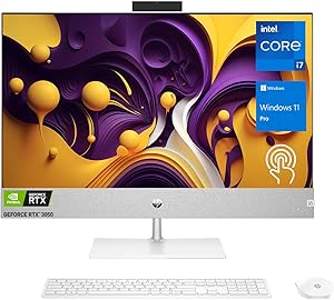 HP TPC-Q087-27 Pavilion 27" AIO i7 RTX 3050 Touch Desktop