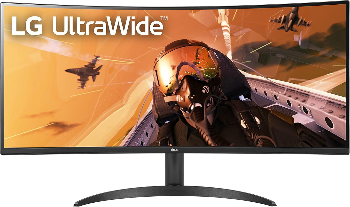 LG 34WP60C-B 34-Inch Curved UltraWide Monitor