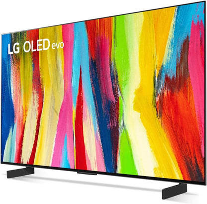 LG E65LGOLED77C2PUA 77" 4K OLED TV S65Q Soundbar Bundle