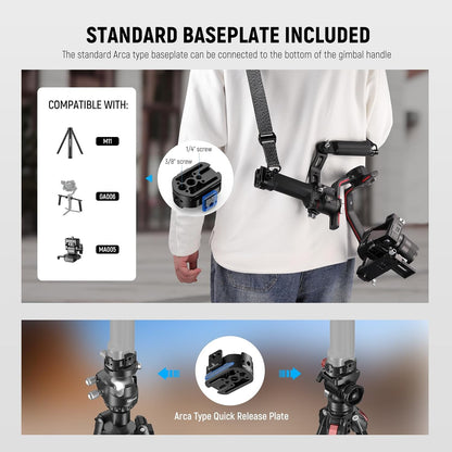 Neewer GA016 Gimbal Shoulder Strap for DJI RS Series