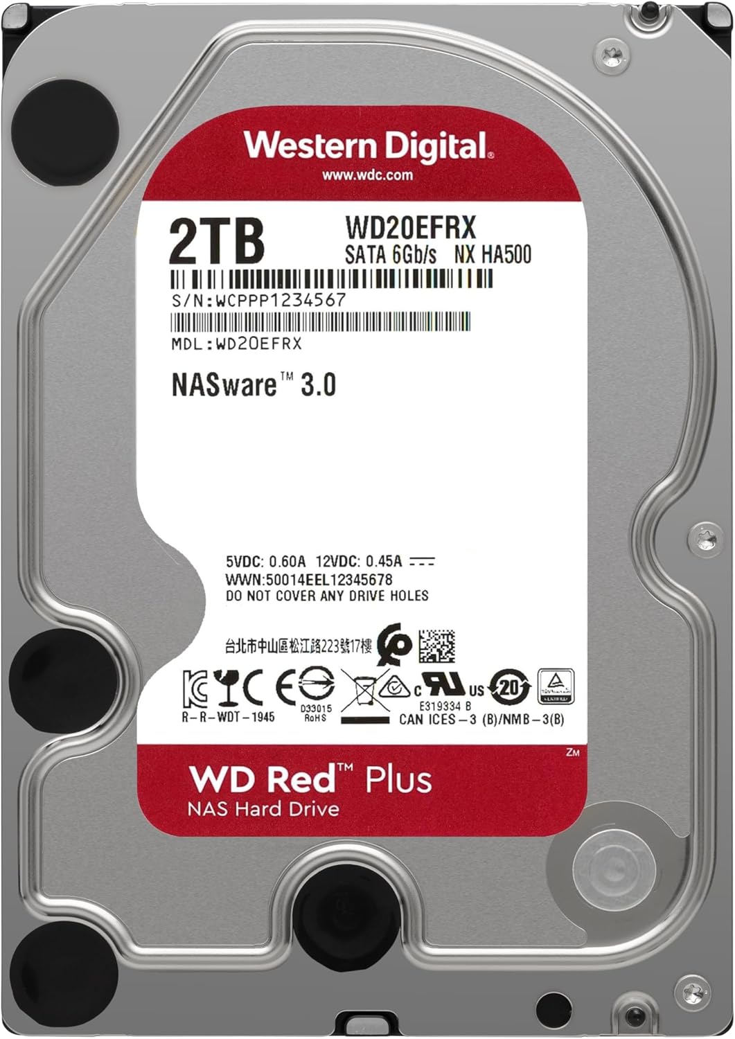 Western Digital AU-44LB-F32X 2TB WD Red Plus NAS HDD