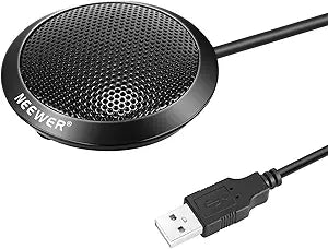 Neewer 40097567 360° Omnidirectional USB Conference Microphone