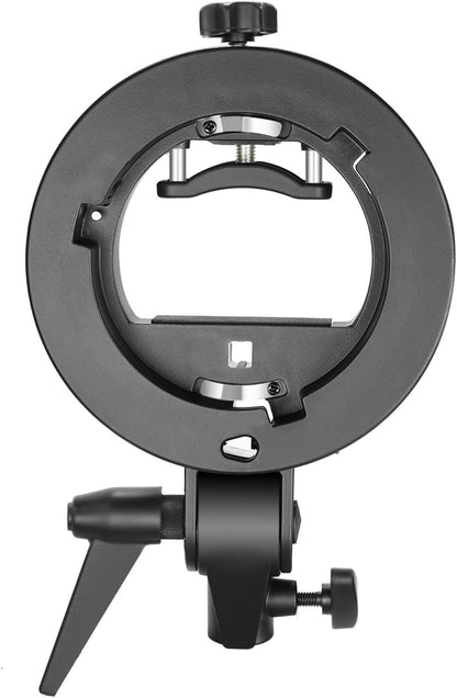 Neewer 10074138 S-Type Bracket Bowens Mount - Speedlite Flash Holder