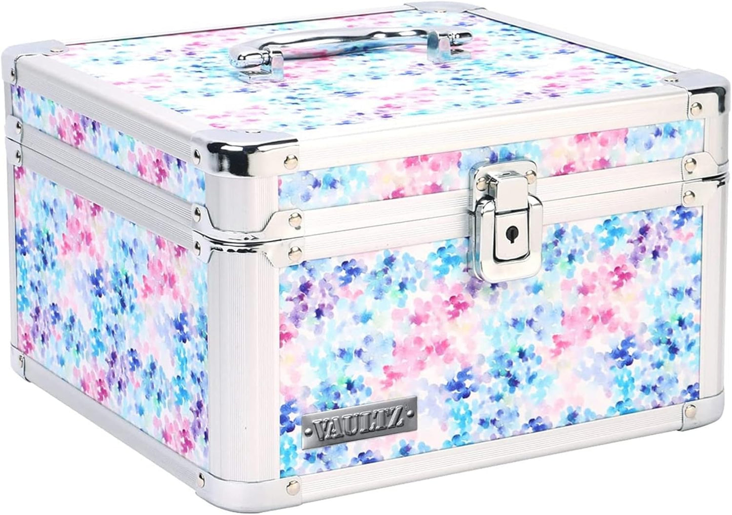 Vaultz VZ03995 Portable Safe Box Watercolor Design
