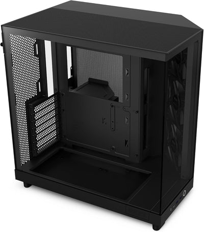 NZXT CC-H61FB-01 H6 Flow Compact Dual-Chamber Airflow Case