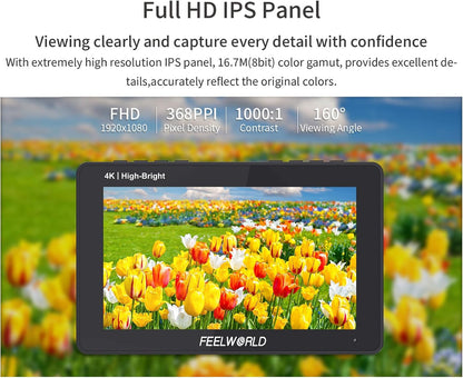 FEELWORLD F6 PRO 5.5" 1600nit Touchscreen Monitor