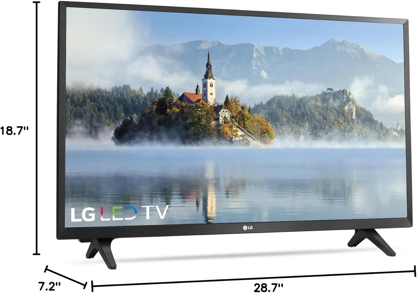 LG 32LJ500B 32-Inch HD LED TV (Renewed)