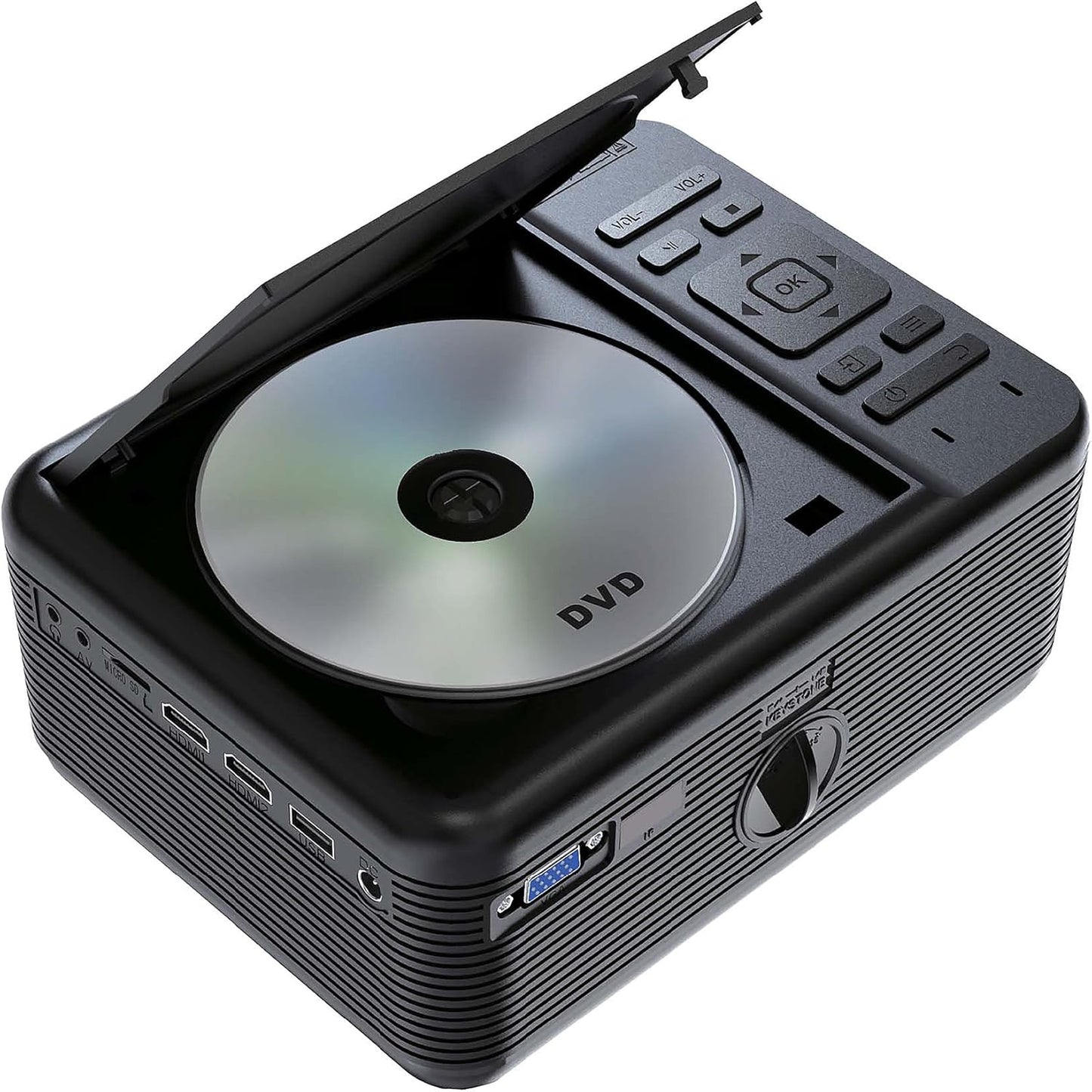 RCA CURRPJ241BK DVD Projector with Screen & Bluetooth