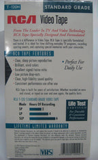 RCA 8541703816 T-120H VHS Video Cassette 3-Pack
