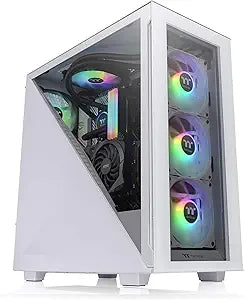 Thermaltake CA-1S2-00M6WN-01 Divider 300 TG Snow ARGB Case