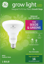 GE 93101230 LED Grow Light Bulb - Balanced Spectrum