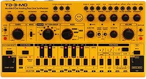 Behringer TD-3-MO-AM Analog Bass Synthesizer - Yellow — main product image
