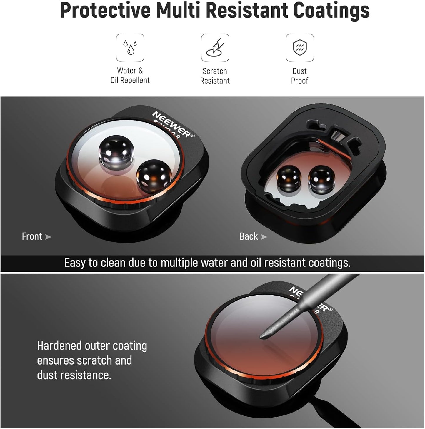 Neewer FL-32 DJI Mini 4 Pro ND Effect Filter Set