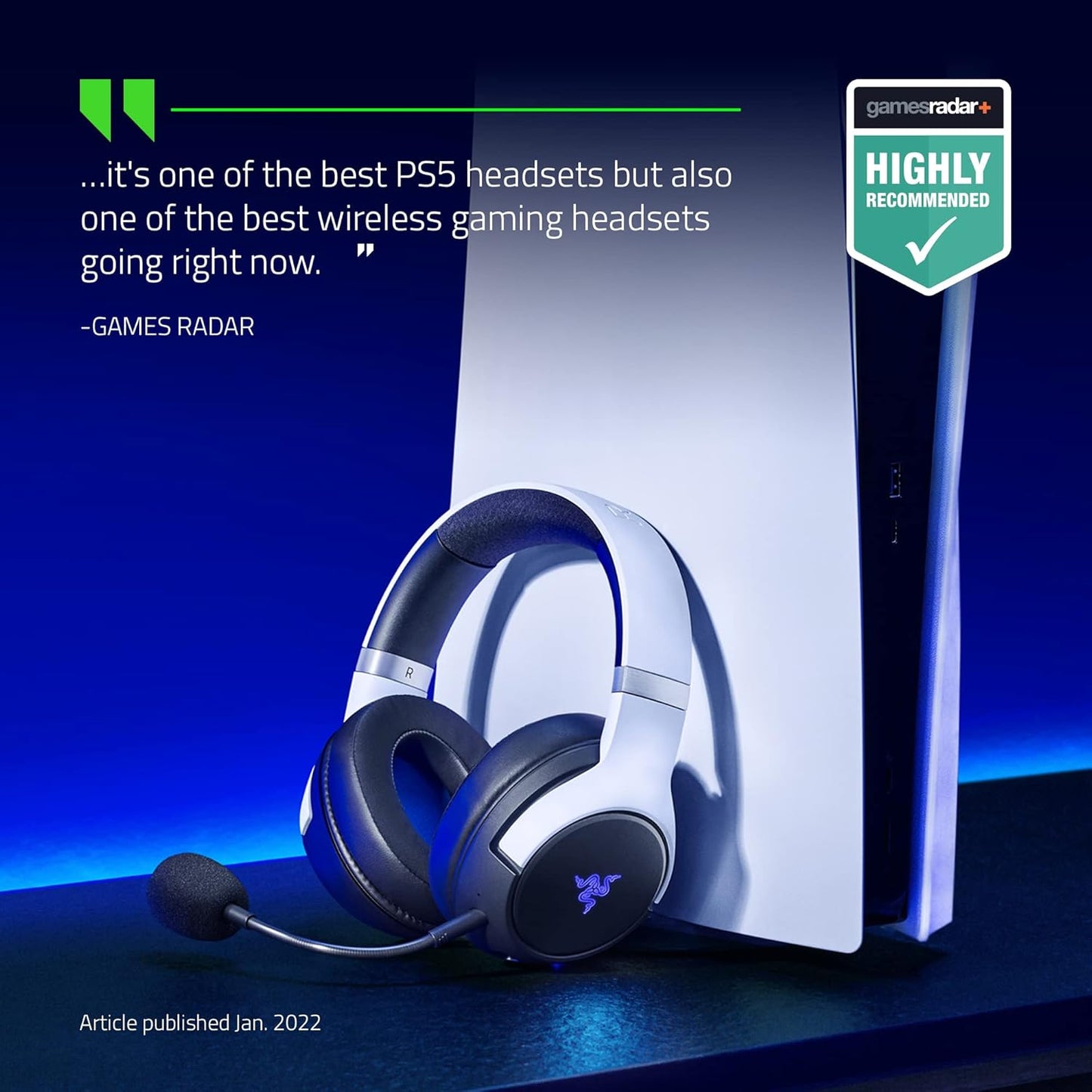 Razer RZ04-04030100-R3U1 Kaira Pro HyperSense Wireless Headset