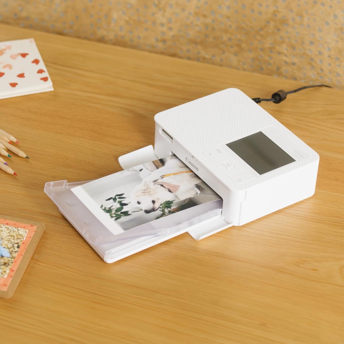 Canon 5540C002 SELPHY CP1500 White Compact Photo Printer
