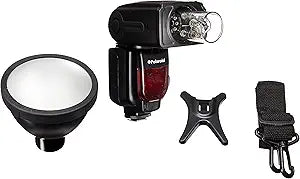 Polaroid PL135N Power Zoom Swivel Flash Nikon