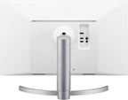 LG 27UK650-W 27-Inch UHD 4K IPS Monitor HDR10