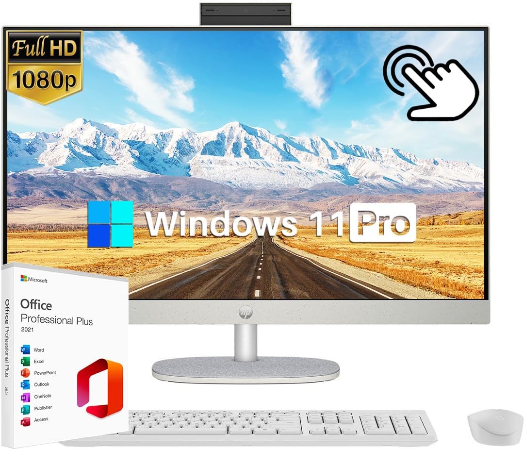 HP HP 27 All-In-One: Touchscreen Desktop, Ultra 7, 32GB, 2TB SSD