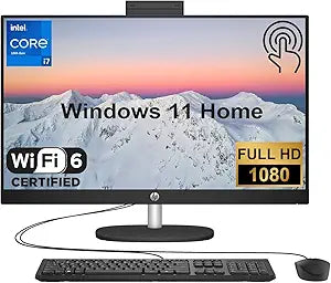 HP TPC-Q070-27 Essential 27" FHD Touch All-in-One Desktop