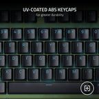 Razer RZ03-03260200-R3U1 BlackWidow V3 Green Switch Keyboard (Renewed)