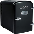 RCA RMIS129-BLACK Arctic Chef Mini Retro 6-Can Refrigerator