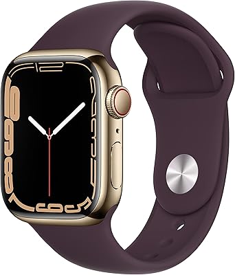 Apple Apple Watch Series 7 41mm GPS Cellular Gold Stainless — main product image