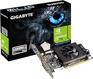 Gigabyte GV-N710D3-2GL REV2.0 GeForce GT 710 Low Profile Graphics Card — main product image