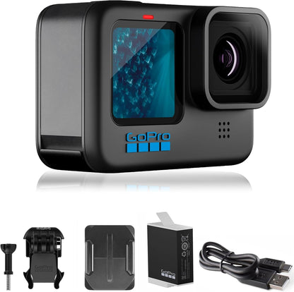 GoPro HERO11 Black Waterproof Action Camera 5.3K60 Ultra HD