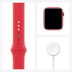 Apple M00M3LL/A-cr Watch Series 6 (GPS, 44mm) Red (Renewed)