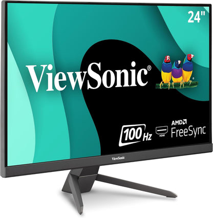 ViewSonic VX2467-MHD 24 Inch 1080p 100Hz Gaming Monitor