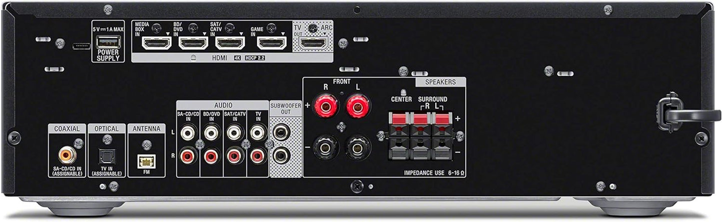 Sony STRDH590 5.2 Ch 4K HDR AV Receiver - Bluetooth (Renewed)