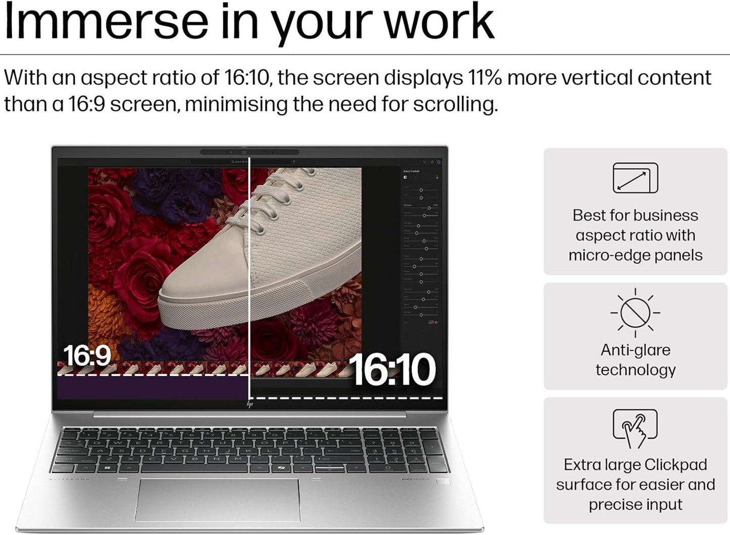 HP EliteBook 860 G11 Ultra 7 FHD+ Business Laptop