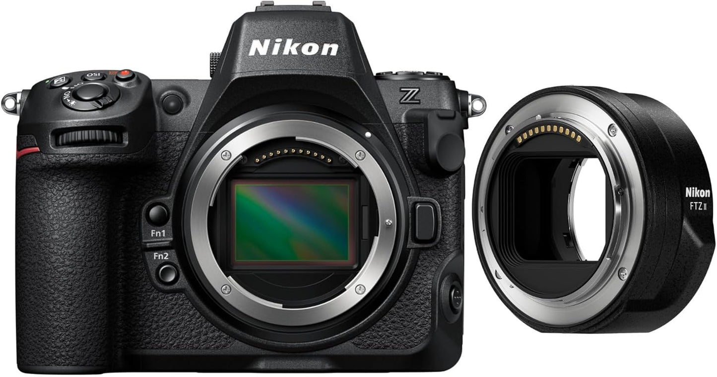 Nikon Z8 Mirrorless Camera Body with FTZ II Adapter