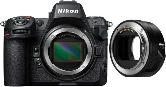 Nikon Z8 Mirrorless Camera Body with FTZ II Adapter