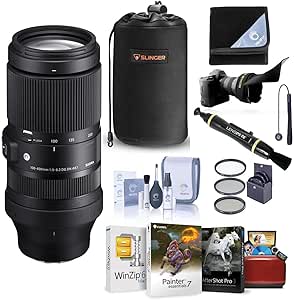 Sigma 100-400mm DG DN Sony E-Mount Lens Bundle
