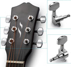 Neewer Guitar String Tuning Pegs Machine Heads - Silver