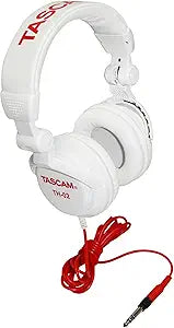 Tascam TH02-W Closed-Back Stylish Headphones White