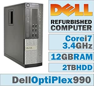 Dell OptiPlex 990 i7-2600 SFF Desktop Computer