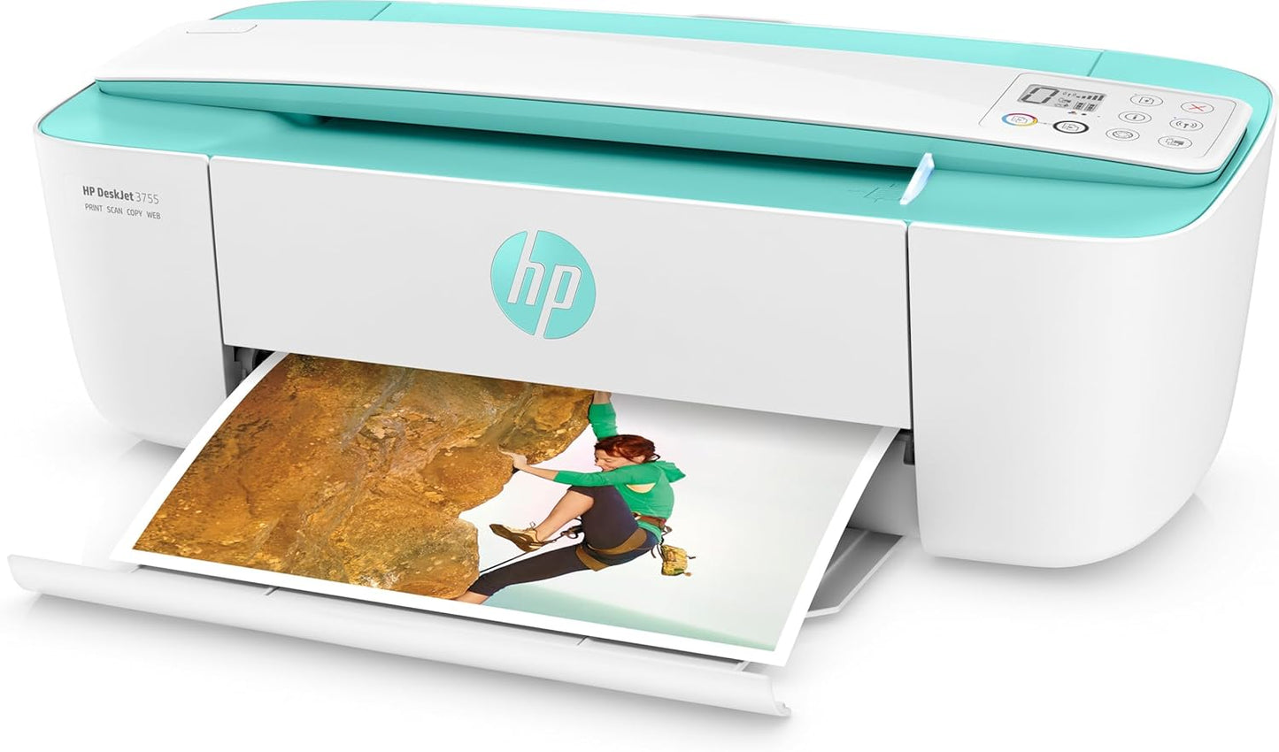 HP 3755 DeskJet Compact Wireless All-in-One Printer