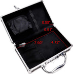 Vaultz VZ00361 Medicine Safe Case Combination Lock Black
