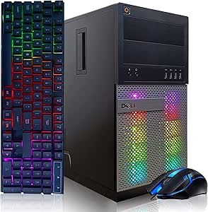 Dell OptiPlex RGB Gaming PC RX 5500 XT Renewed
