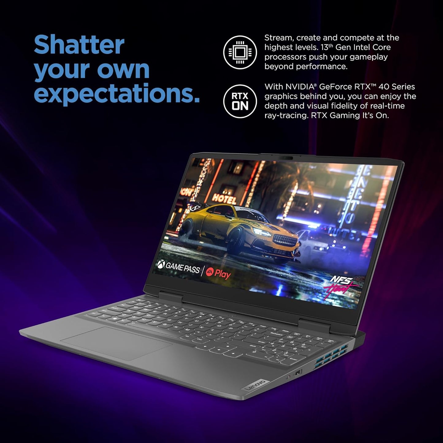 Lenovo 82XV0095US LOQ 15IRH8 RTX 4050 Gaming Laptop, i5, 1TB SSD