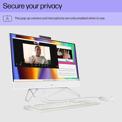 HP 24-cb1210 24" All-in-One Desktop - i5, 8GB RAM, 256 GB SSD, FHD