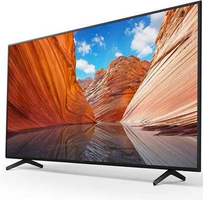 Sony E44SNKD75X80J 75" 4K TV Bundle with Mount & Protection