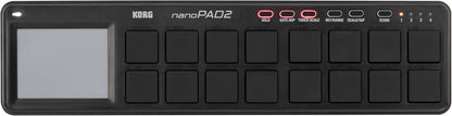 Korg nanoPAD2BK Slim-Line USB MIDI Controller Black