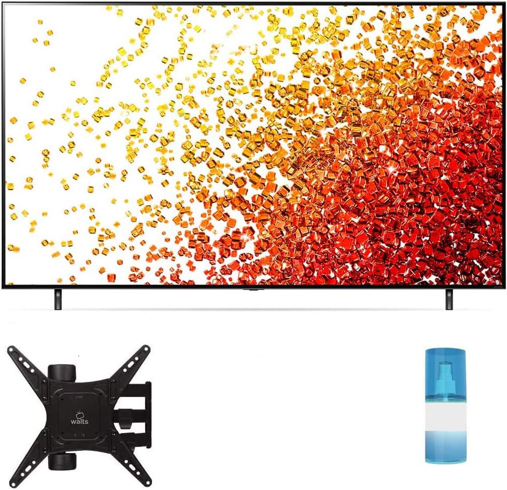 LG 55NANO90UPA 55-Inch NanoCell 4K Smart TV Bundle