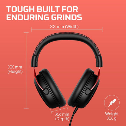HyperX CL003 Cloud II Red Gaming Headset 7.1 Surround