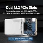 QNAP TS-262-4G-24ST-US 2-Bay NAS with 4TB IronWolf HDDs